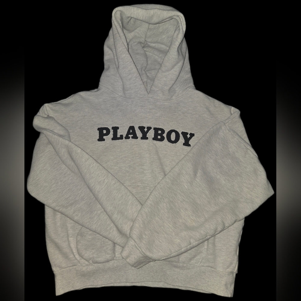 PLAYBOY Grey Hoodie